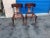 Pair of Mid Century Solid Walnut Klismos Chairs For Sale - Image 4 of 9