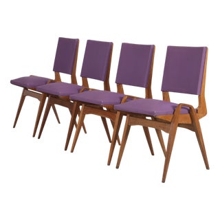 Chairs from Maurice Pré, France, 1960s, Set of 4 For Sale