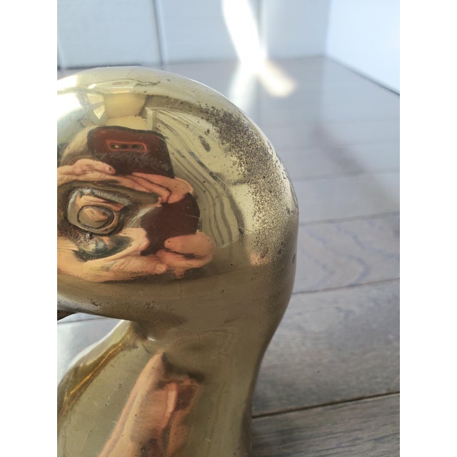 Mid-Century Modern Mid Century Brass Duck Bookends For Sale - Image 3 of 5