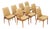 Set of Eight Mid Century Dining Chairs Attributed to Robert Heritage for Archie Shine For Sale