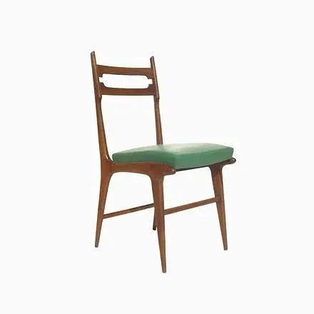 Mid Century Italian Chairs, Set of 6 For Sale - Image 12 of 12
