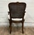Vintage Louis XV Style Caned Fauteuil Armchair For Sale - Image 4 of 6