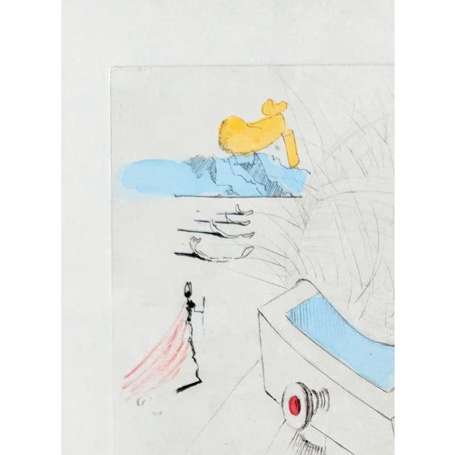Salvador Dali, Les Tiroirs, 1967, Etching, in Flawless conditions. Designed 1960 to 1969