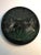 Wood Mid Century Siam Ramayana Legend Decorative Black Lacquer Hand Painted Plate Thailand For Sale - Image 7 of 7
