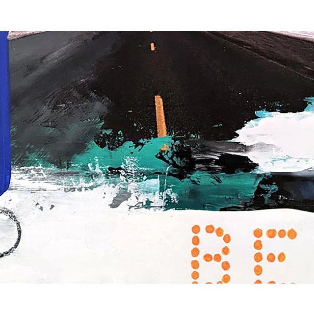 Abstract Contemporary Abstract Photography and Painting "Be Becoming" by Jason Engelund For Sale - Image 3 of 7