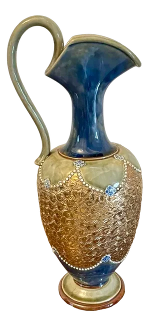 Antique Victorian Doulton Lambeth Jug, 1880