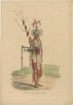 Temminck, Native of Timor, 1840, Paper