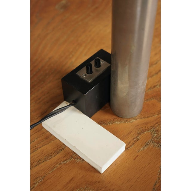 Constructivist Model 3 Table Lamp attributed to Sybold van Ravesteyn, 1970s For Sale - Image 14 of 17