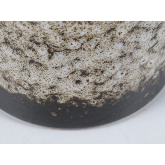 1970s Large Vintage Fat Lava Ear Vase by Scheurich, 1970s For Sale - Image 5 of 8