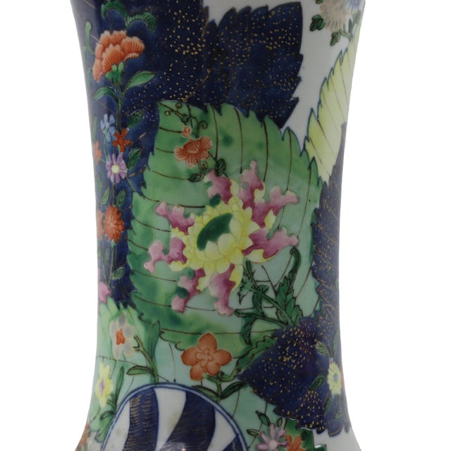 Set of Chinese White Peacock and Floral Design Urn-Shaped Porcelain Vases For Sale In New York - Image 6 of 12