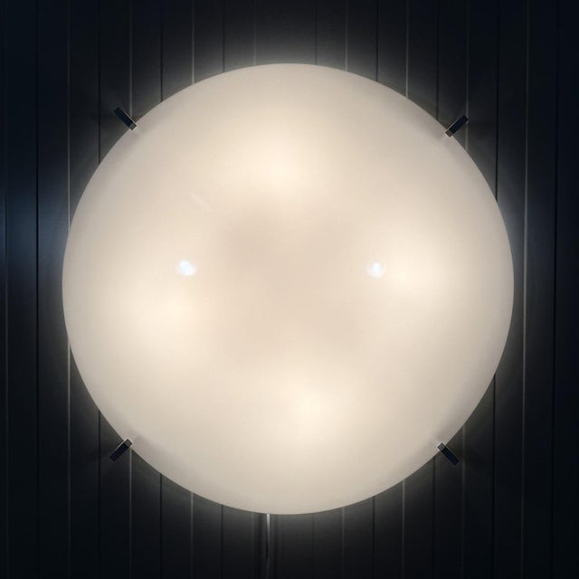 White Vintage Wall Lamp by Uno & Östen Kristiansson for Luxus, Sweden, 1970s For Sale - Image 8 of 17