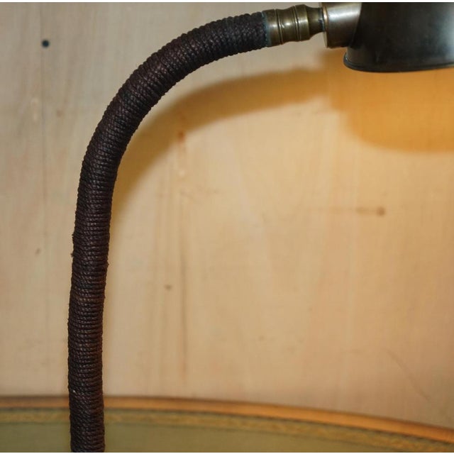 Vintage Art Deco Bankers Table Lamp, 1930s For Sale - Image 11 of 17