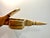 Vintage Ornate Brass Candle Wick Trimmer & Snuffer Scissors For Sale - Image 10 of 17
