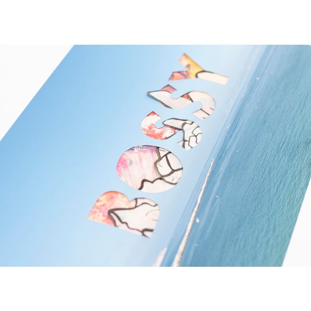 Contemporary Bossy (De Kooning) by Emily Hoerdemann, One Word Poems Collage Series For Sale - Image 3 of 3