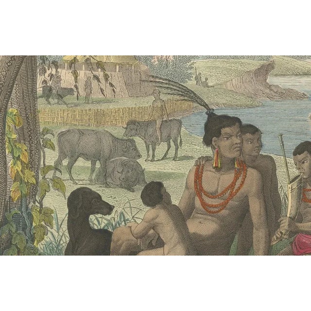 South African Family Gathering, 1856, Lithograph For Sale - Image 6 of 10