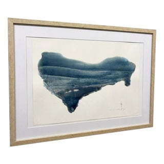 Yasuo Mizui, Metagraphy (Blue Landscape Z49), 1977, Paint For Sale
