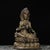 Metal Late 20th Century Fire-Gilded Bronze Vajrasattva Statue Buddhist Deity 8.3" For Sale - Image 7 of 9