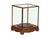 Transparent Vintage Glass Transparent Rectangular Shape Cover Display Case For Sale - Image 8 of 8