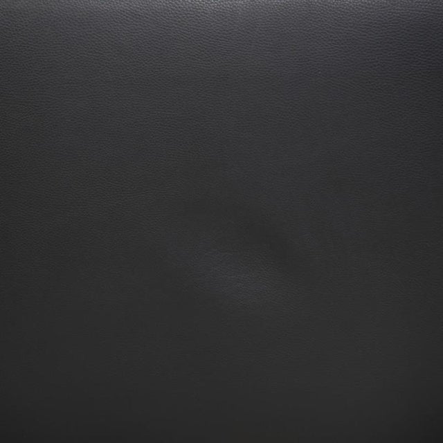 Vintage 2212 Two-Seater Sofa in Black Leather by Børge Mogensen, 1980s For Sale - Image 16 of 18