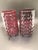 Anchor Hocking Vintage Ruby Red Anchor Hocking Hobnail Bubble Glasses, Set of 2 For Sale - Image 4 of 4