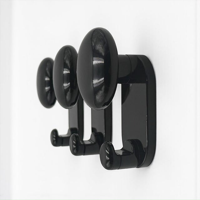 Vintage Model 302 303 Wall Hooks by C. Bartoli for Con and Con, 1970s, Set of 3 For Sale - Image 10 of 12