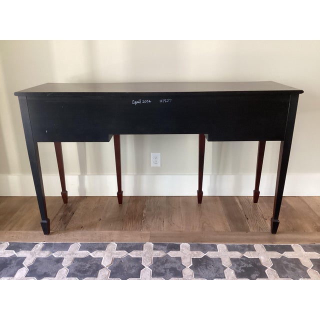 Brown 1990s Serpentine Sideboard by Wright Table Company For Sale - Image 8 of 8