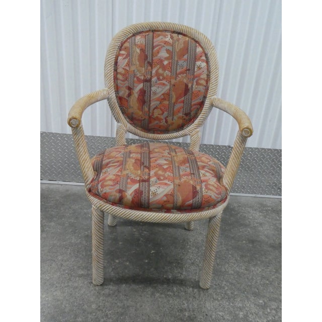 1970s Vintage Signed Italian Marcello Mioni Dining Chairs - Set of 6 For Sale - Image 11 of 13