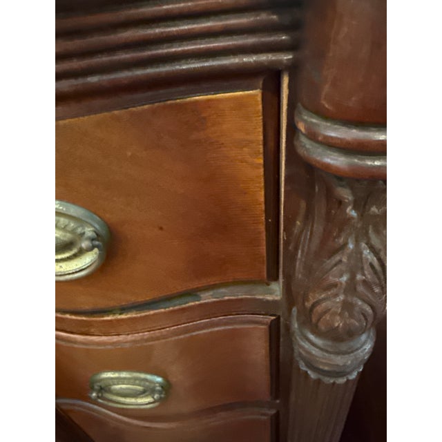 Early 20th Century Finch Fine Furniture Company Hepplewhite Neo-Classical English/Colonial Revival Solid Mahogany Desk For Sale - Image 12 of 15