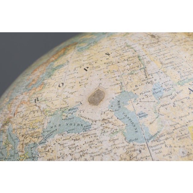 1900 - 1909 Large Terrestrial Globe, 1900 For Sale - Image 5 of 7