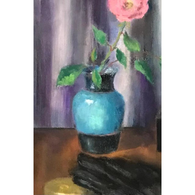 Judith Schmid-L'Eplattenier, Colliers de perles, Pastel For Sale - Image 4 of 7