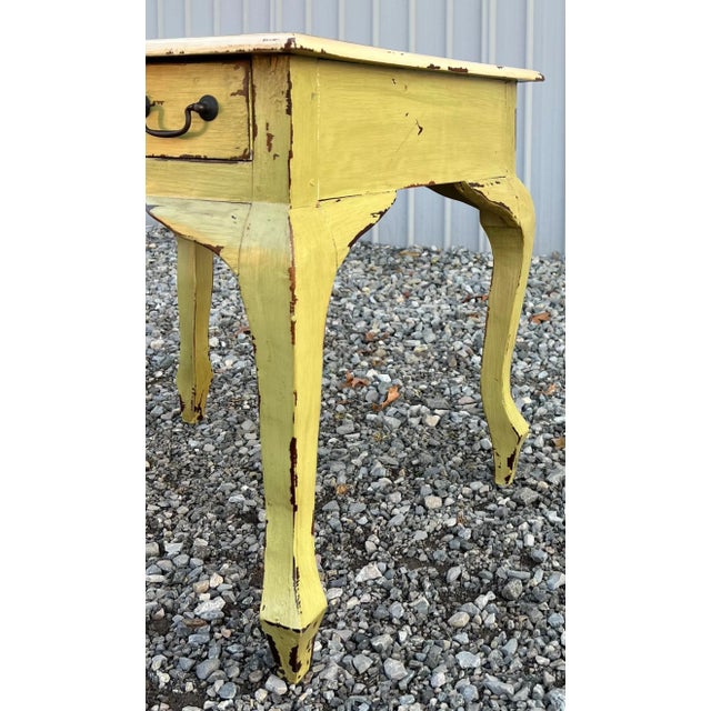 Shabby Chic French Farmhouse Accent Table For Sale In New York - Image 6 of 8