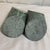 Minimalist Vintage Green Marble Bookends - Pair For Sale - Image 4 of 4