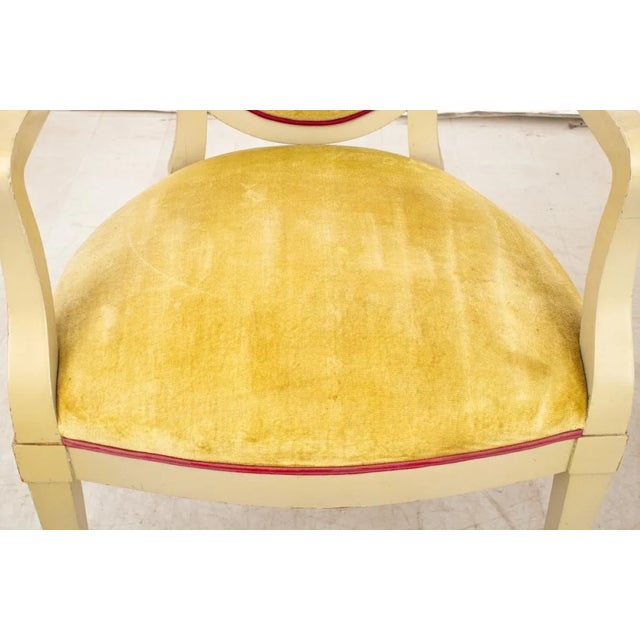 Pair of Jamie Drake Custom-Made Lacquered Armchairs For Sale - Image 10 of 12