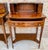 1940s 1940s Pair of Neoclassical Marquetry Bedside Tables With Drawers and Upper Compartment For Sale - Image 5 of 18