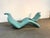 A pair of Bouloum Lounge chairs designed by Olivier Mourgue in the 1970's. These lounges are unmarked. Freshly upholstered...