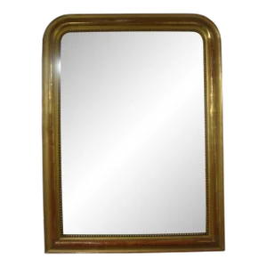 19th Century French Louis Philippe Giltwood Mirror