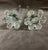 Art Nouveau French Gladioli Fluted Glass Vases, 1890s, Set of 2 For Sale - Image 5 of 6
