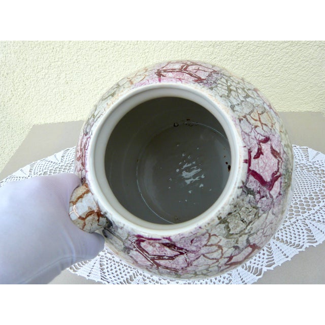 1970s Large Ceramic Floor Vase from Scheurich, Germany, 1970 For Sale - Image 5 of 10