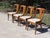 Mid 20th Century 4 Mid 20th Century Baker Style Dining Chairs Regency Klismos Style For Sale - Image 5 of 10
