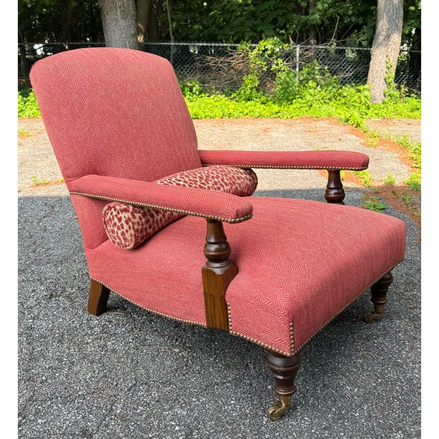 George Smith Edwardian Chair For Sale - Image 10 of 11