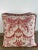 A beautifully tailored pair of decorative pillows crafted from authentic Fortuny “Mezzano” printed cotton, one of the...