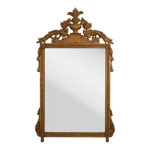 Friedman Brothers Model 6106 Urn Top Gold Finish Mirror