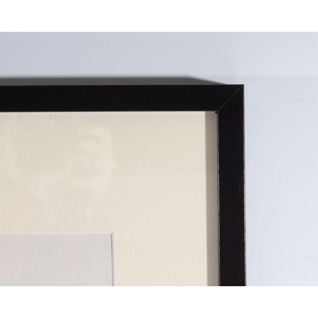 Charcoal Portrait Drawing of a Man by James L. Bruch For Sale - Image 4 of 6