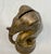 Antique 1900s Ac Williams Hand Painted Cast Iron Gold Circus Elephant Still Bank For Sale - Image 4 of 9