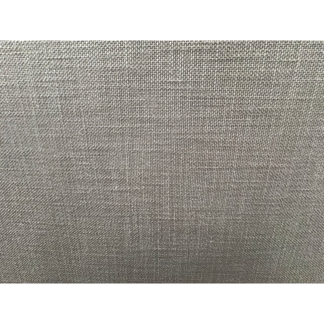 Wood Rh Restoration Hardware Custom Special Order Modena Fabric Panel Storage Bed – Queen For Sale - Image 7 of 18