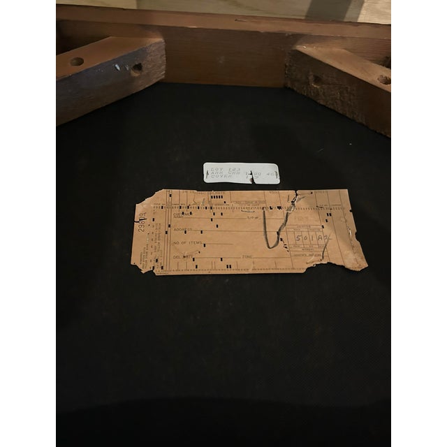 1964 French Style Louis XV Armchair With Caned Back and Thibaut “Coral Gables” Upholstered Seat For Sale - Image 14 of 14