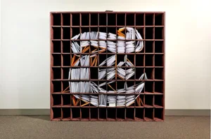 NY Times Logo by Niral Parekh Print, 40" x 60"