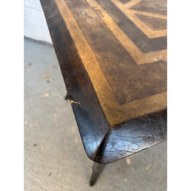 Vintage Maitland-Smith Metal Geometric End Tables, Pair For Sale In New York - Image 6 of 17