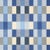 Water/Stain resistant indoor/outdoor upholstery fabric by Pollack Best Mate High Seas Sunbrella in Blue Cream. Sold as 1.6...