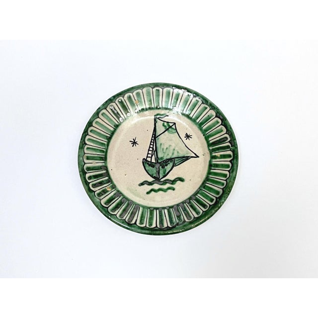 Vietri Plates from Fabbrica Ceramica Avallone, 1930s, Set of 4 For Sale - Image 11 of 15